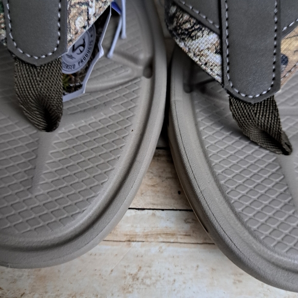 O'Rageous ReelTree Khaki Flip Flop Arch Support Flip flop Thong Sandals Sz 8 - Picture 5 of 11